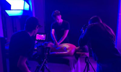 Participated in Lush commercial filming as massage therapist